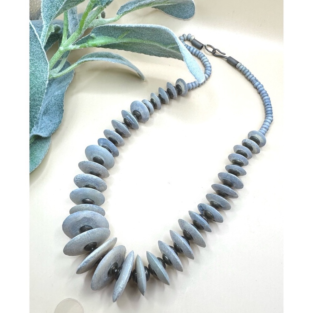 Vintage grey necklace